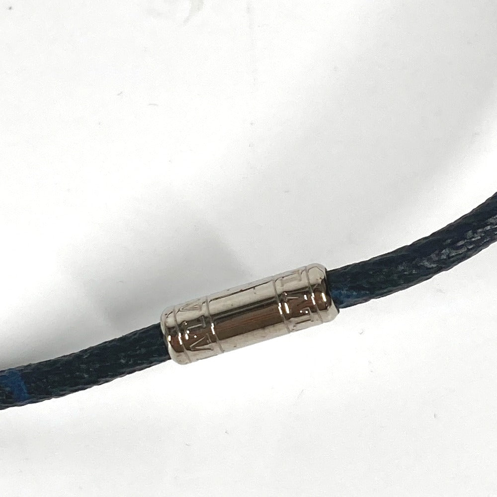 LOUIS VUITTON choker MP1714 Monogram Eclipse Canvas Navy Monogram Eclipse Necklace Accessories