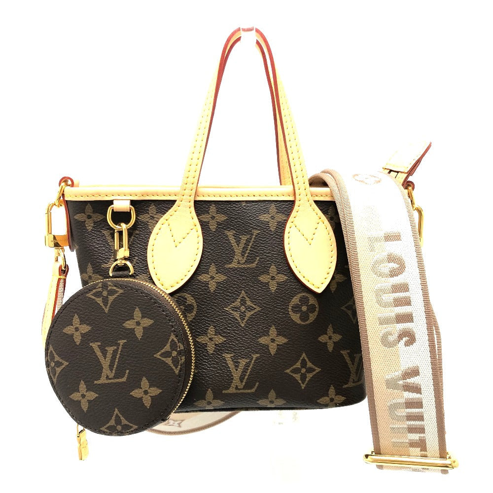 LOUIS VUITTON Handbag M46705 Monogram canvas Brown Tote Shoulder Bag Neverfull BB Women