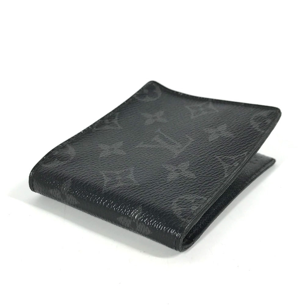 LOUIS VUITTON Folded wallet M62480 Monogram Eclipse Canvas black Monogram Eclipse Portefeuille wallet mens