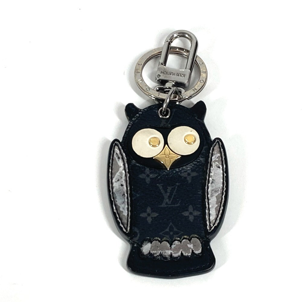 LOUIS VUITTON key ring M69482 Monogram Eclipse Canvas black Monogram Eclipse Porto Cle Oulu