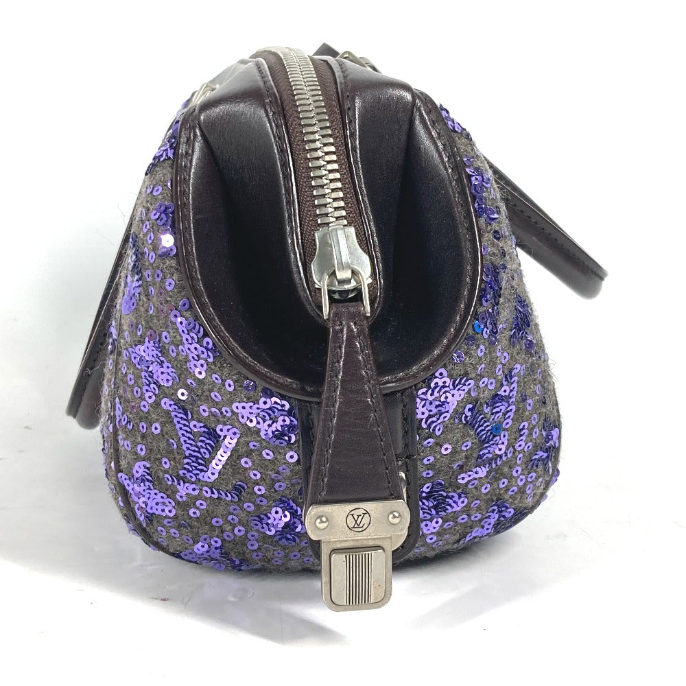 LOUIS VUITTON Handbag M40793 leather purple Sunshine Express Women
