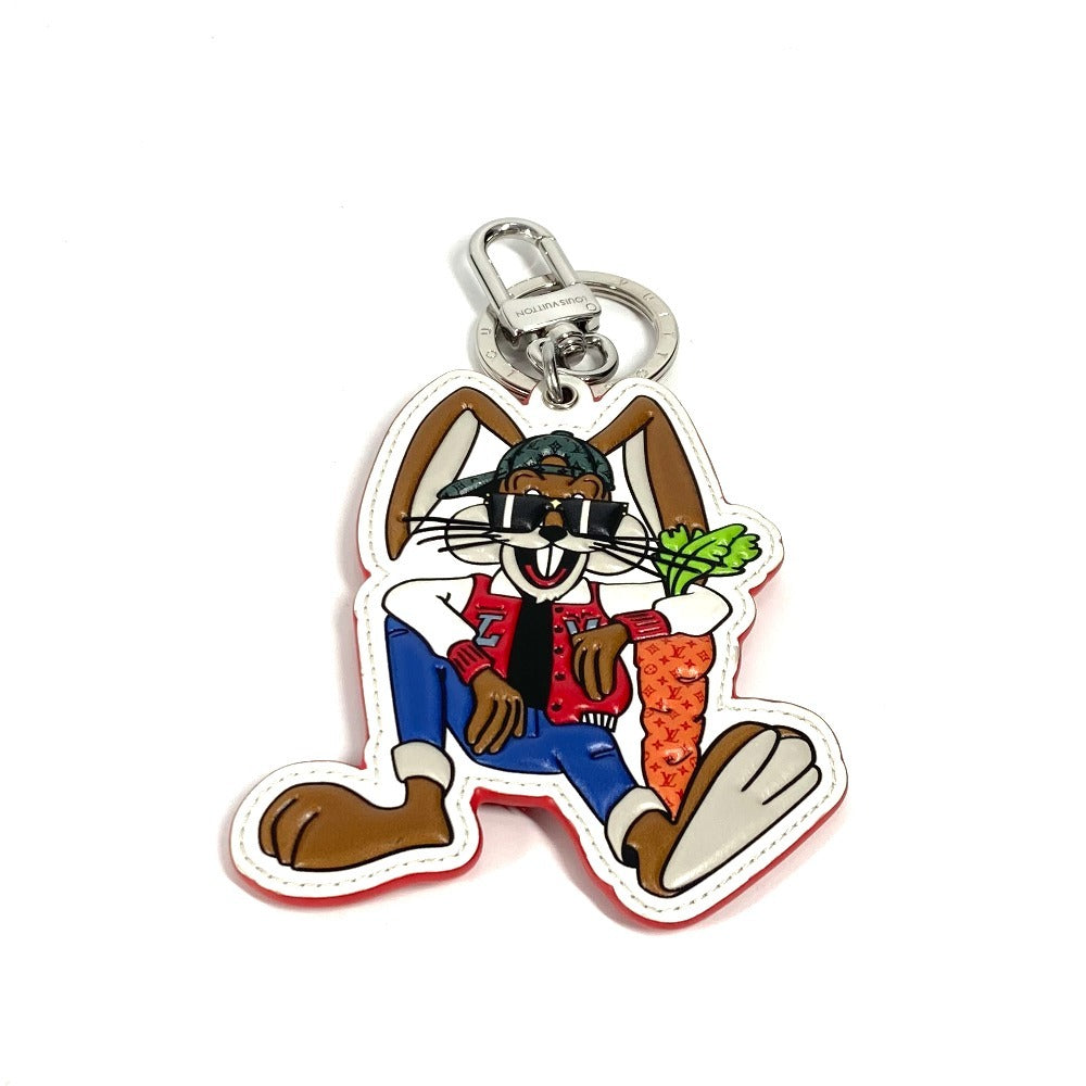 LOUIS VUITTON key ring M00963 leather multicolor Monogram Portocle LV Rabbit unisex(Unisex)