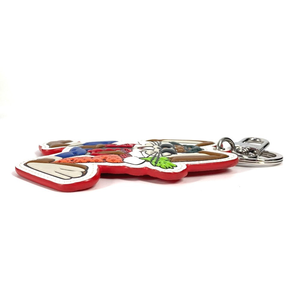 LOUIS VUITTON key ring M00963 leather multicolor Monogram Portocle LV Rabbit unisex(Unisex)