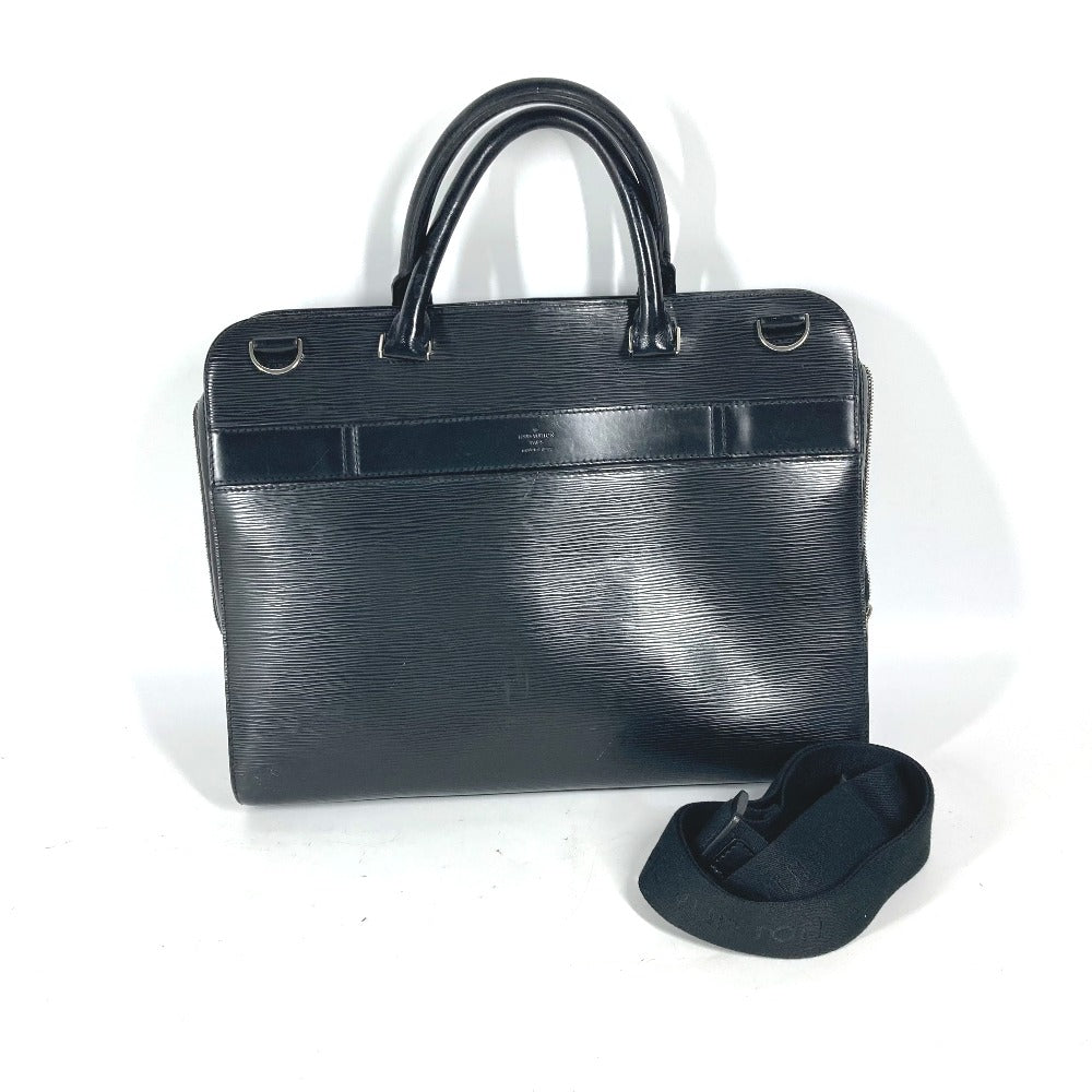 LOUIS VUITTON Business bag M54022 Epi Leather black Epi Bassano GM unisex(Unisex)