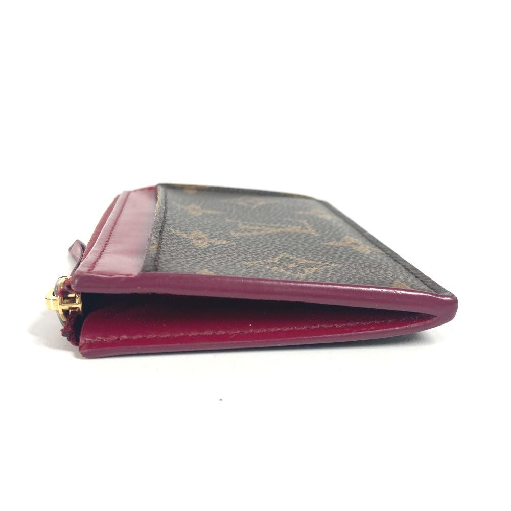 LOUIS VUITTON Coin case M67889 Monogram canvas Brown Monogram Porto Cult Zip Women