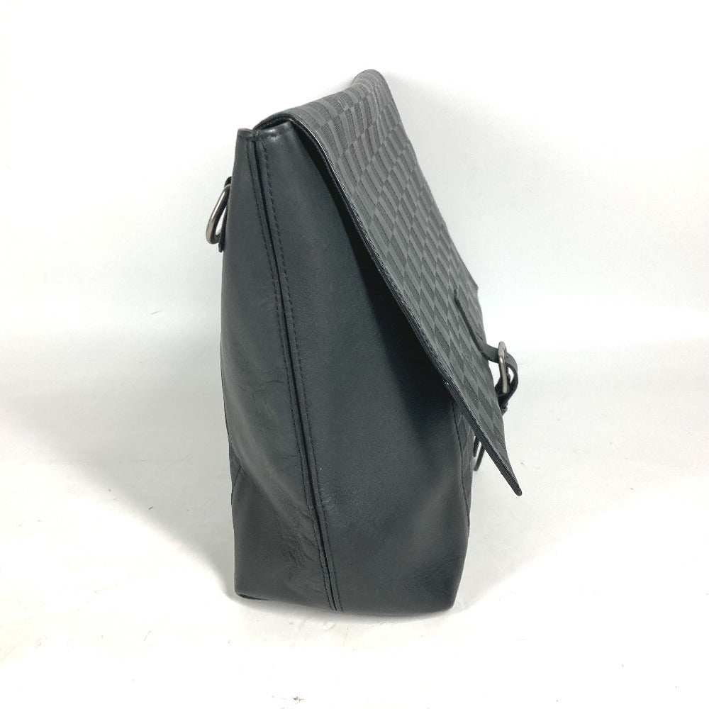 LOUIS VUITTON Handbag N41479 Damier Anfini Leather black Damier Anfini loft mens