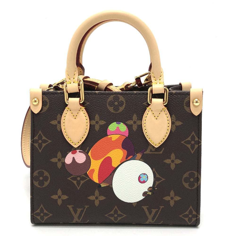 LOUIS VUITTON Handbag ï¼­13668 Monogram canvas Brown LVxTM On the Go BB