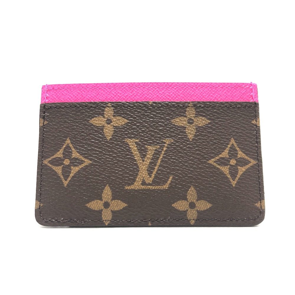 LOUIS VUITTON Card Case M13439 Monogram canvas Brown LVxTM Porto cult Â· Simple