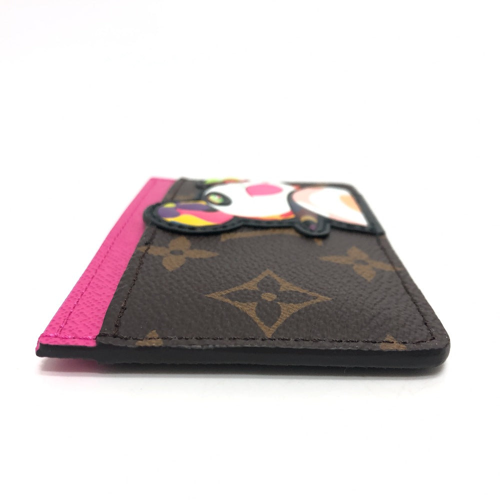 LOUIS VUITTON Card Case M13439 Monogram canvas Brown LVxTM Porto cult Â· Simple