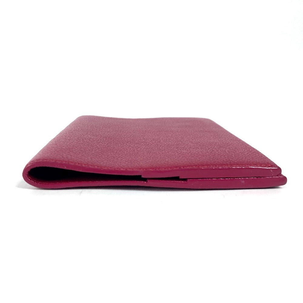 LOUIS VUITTON Note cover leather purple logo book cover Women
