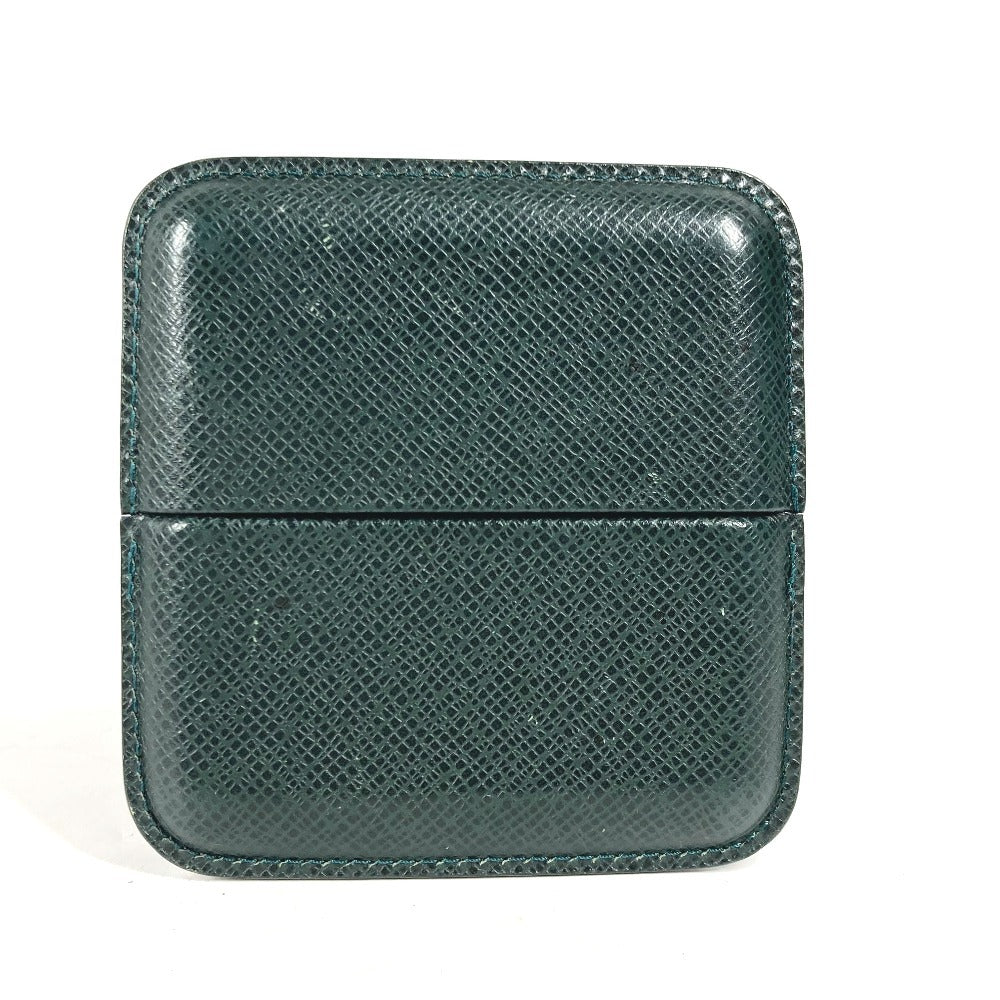 LOUIS VUITTON Cigarette case M30734 Taiga Leather green Taiga Etui 10 cigarillos unisex(Unisex)