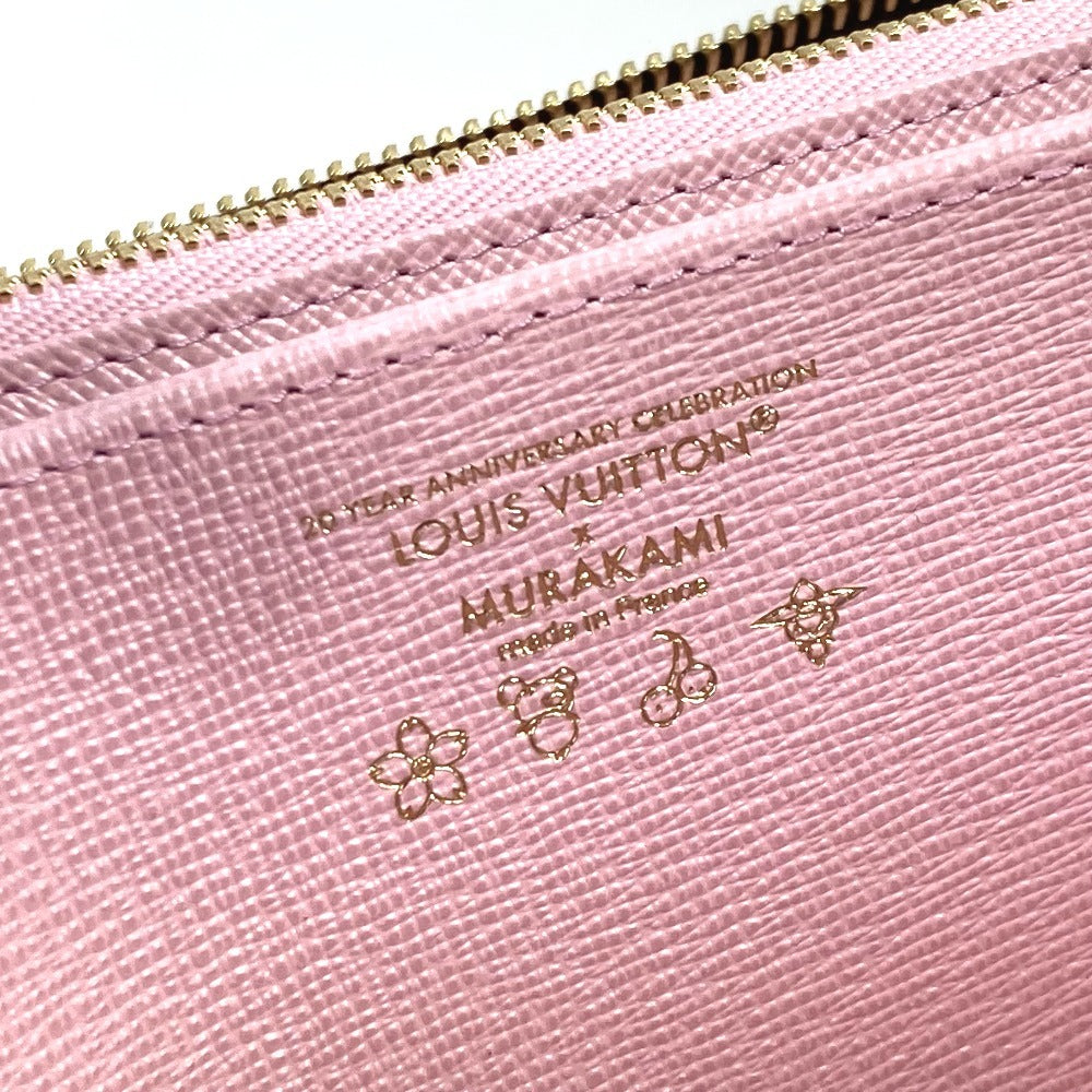 LOUIS VUITTON Long Wallet Purse M13433 Monogram canvas Brown Takashi Murakami monogram LV ï¿½~ TM Zippy Wallet Women