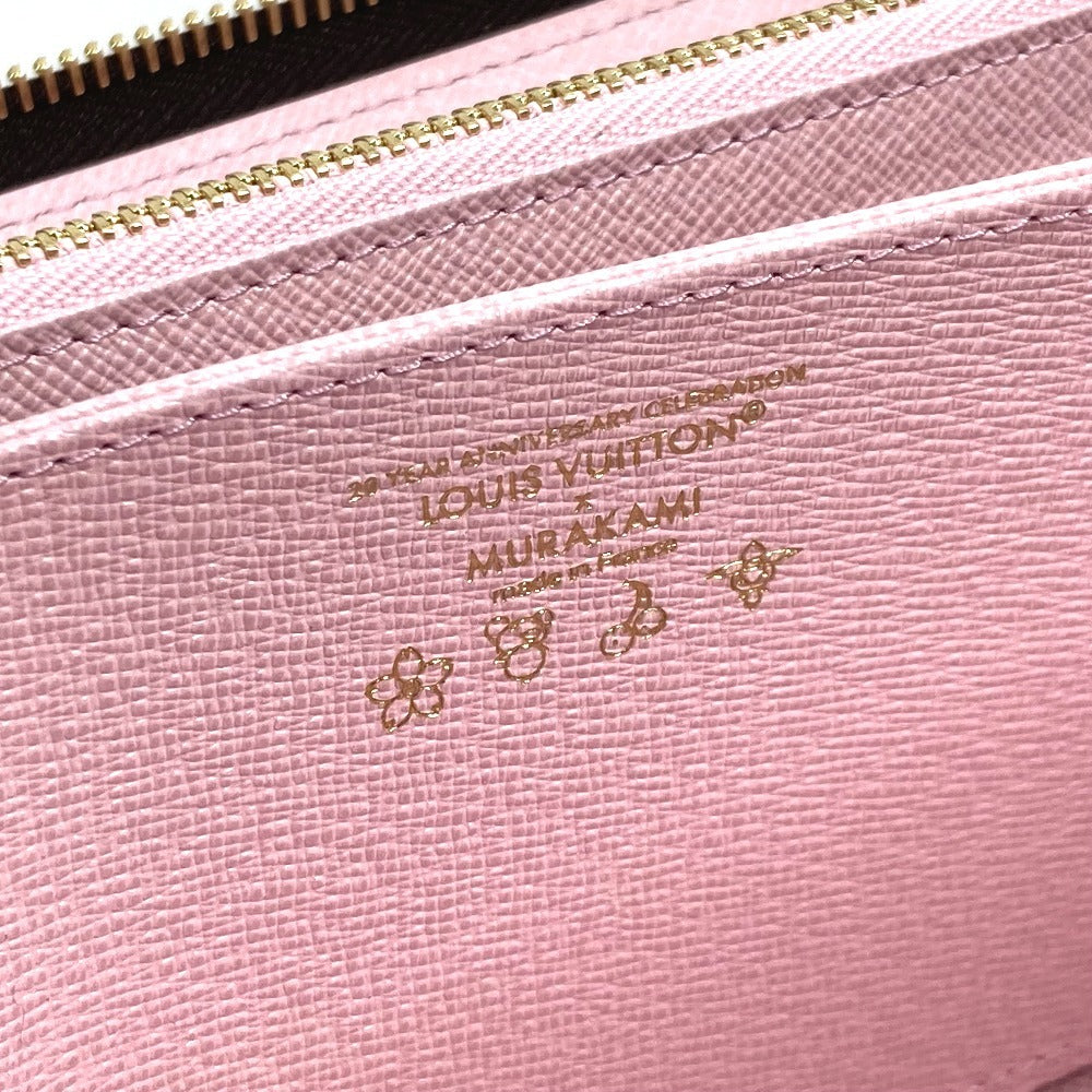 LOUIS VUITTON Long Wallet Purse M13433 Monogram canvas Brown Takashi Murakami monogram LV ï¿½~ TM Zippy Wallet Women