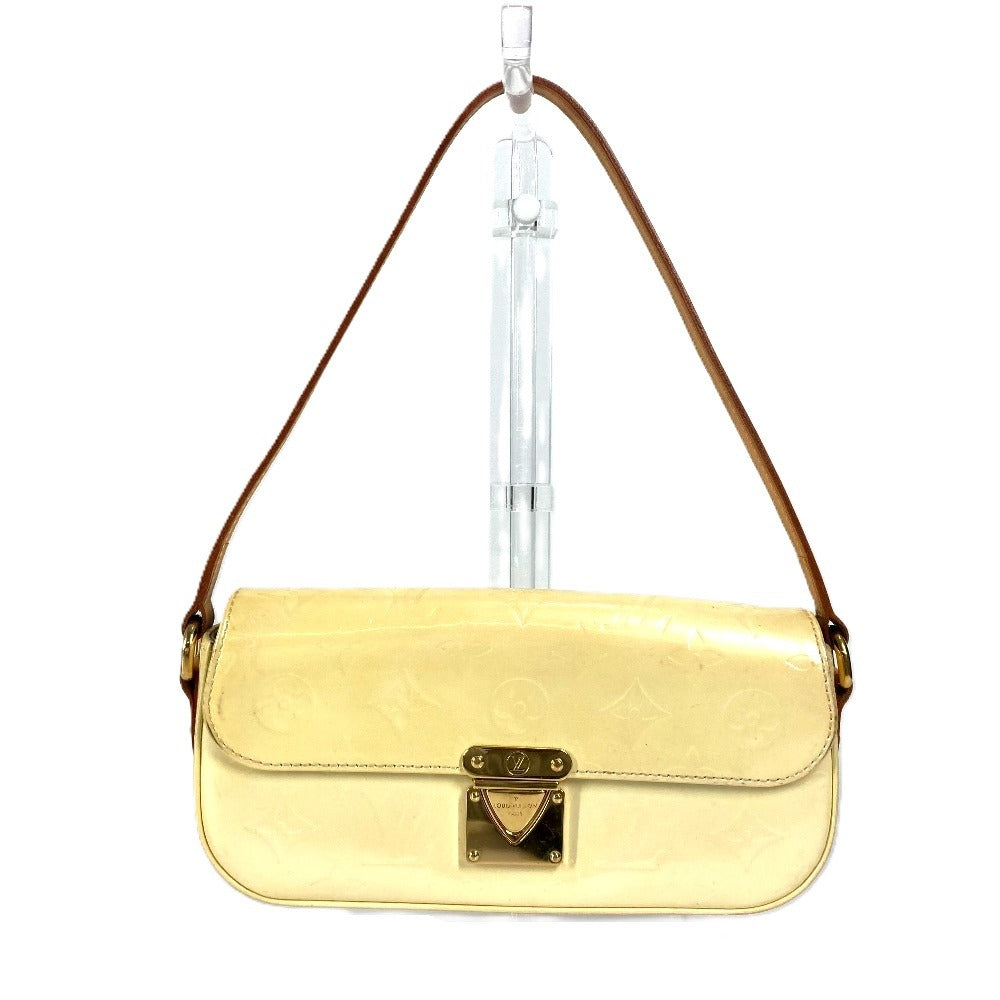 LOUIS VUITTON Shoulder Bag M91507 Monogram Vernis white Monogram Vernis Malibu street Women