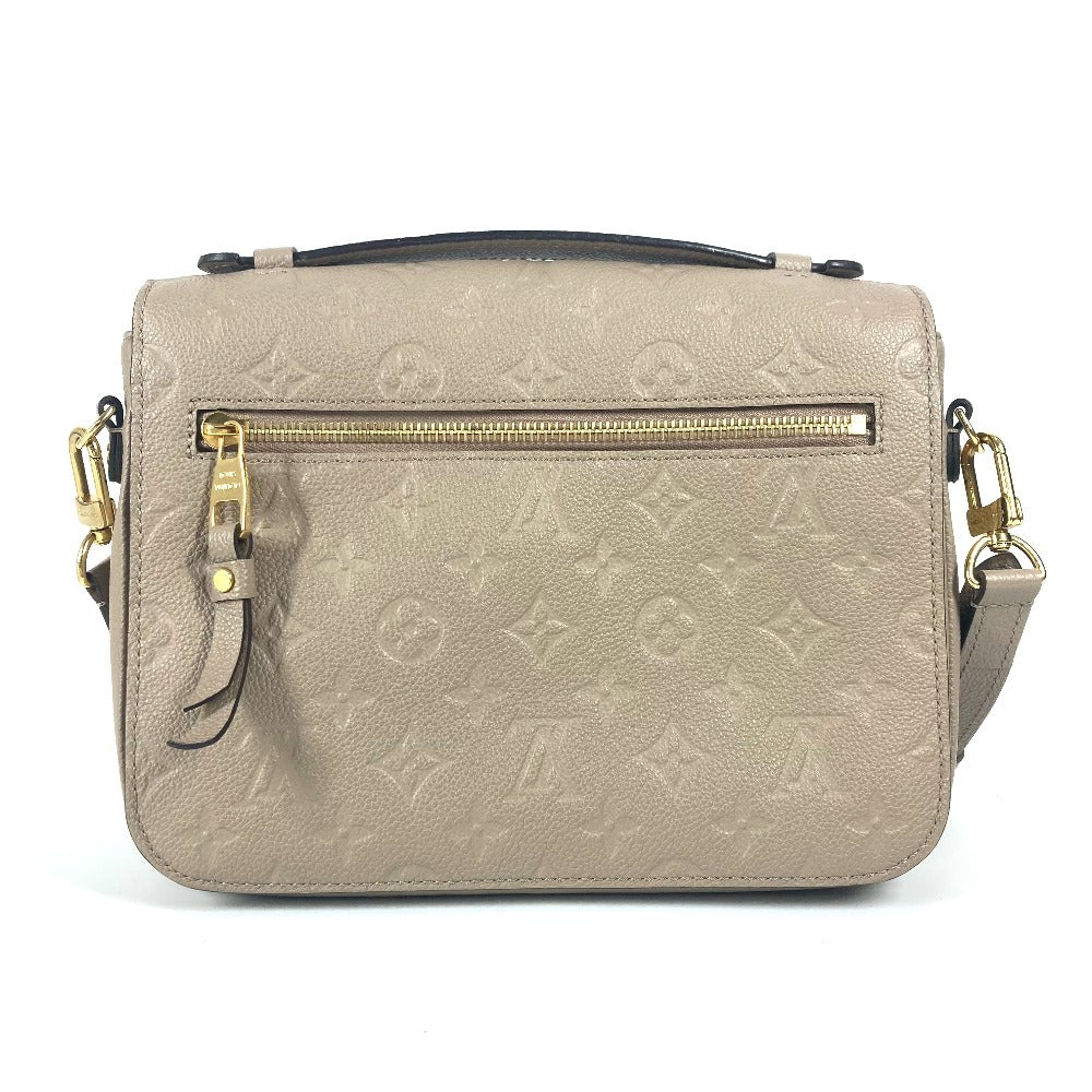 LOUIS VUITTON Handbag M44881 Monogram Ann Platt Leather beige Monogram Ann Platt Pochette Metis Women