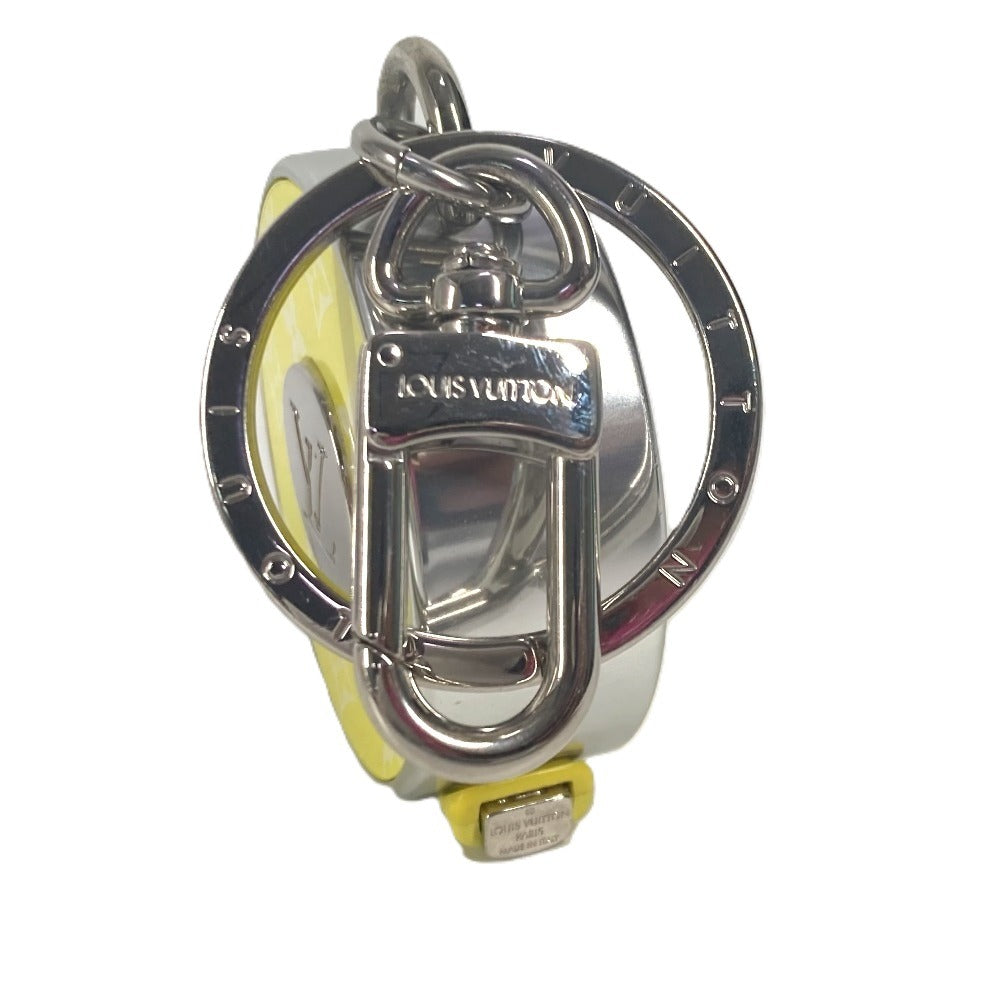 LOUIS VUITTON key ring MP3111 metal yellow Monogram Porto Creme Meter