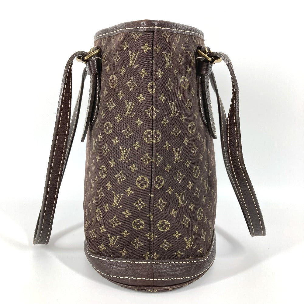 LOUIS VUITTON Shoulder Bag M95226 Monogram mini canvas Brown Monogram mini BucketPM Women