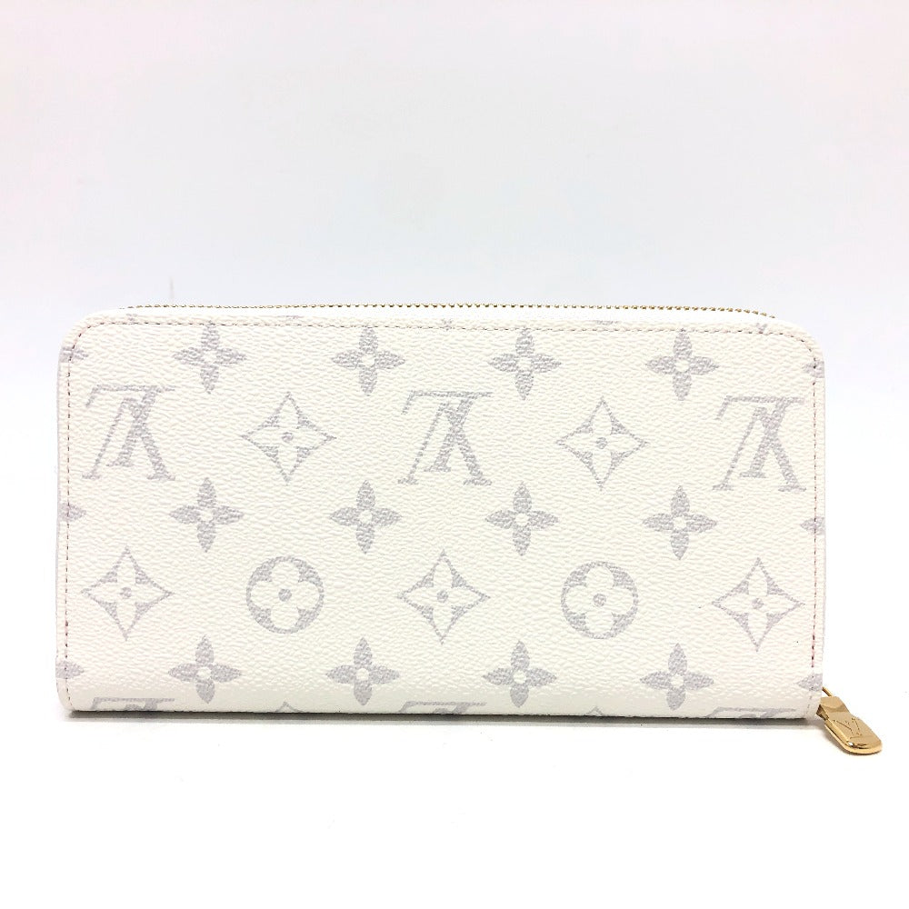 LOUIS VUITTON Long Wallet Purse M14240 Monogram canvas white Takashi Murakami collaboration monogram LV ï¿½~ TM Zippy Wallet unisex(Unisex)