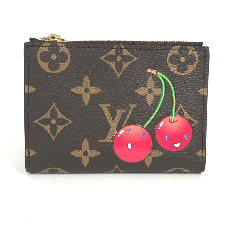 LOUIS VUITTON Folded wallet M13420 Monogram canvas Brown Takashi Murakami collaboration monogram LV ï¿½~ TM Portefeuilleï¿½ELisa unisex(Unisex)