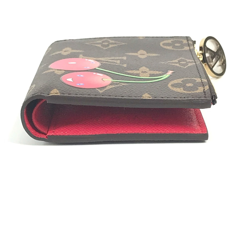 LOUIS VUITTON Folded wallet M13420 Monogram canvas Brown Takashi Murakami collaboration monogram LV ï¿½~ TM Portefeuilleï¿½ELisa unisex(Unisex)
