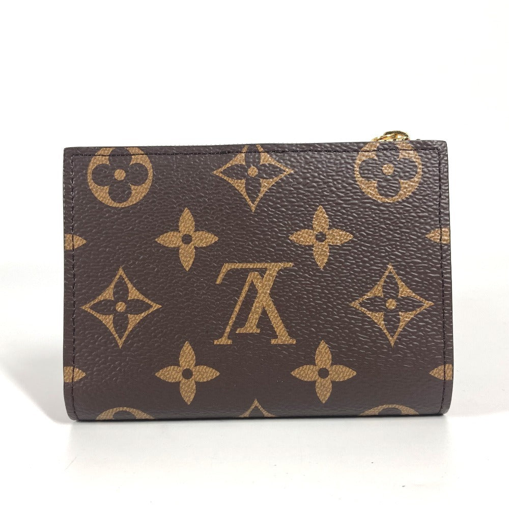 LOUIS VUITTON Folded wallet M13420 Monogram canvas Brown Takashi Murakami collaboration monogram LV Ã TM Portefeuille Lisa