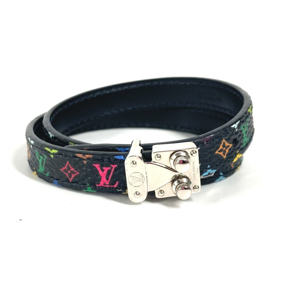 LOUIS VUITTON bracelet M8967F Monogram multicolor canvas black Monogram Multicolor Takashi Murakami LV x TM Bracelet with LV Signature Women 17