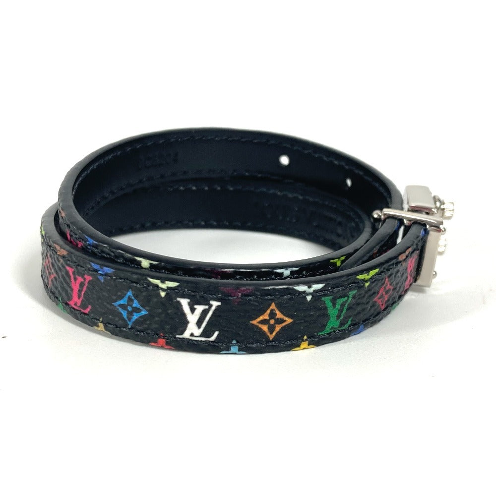 LOUIS VUITTON bracelet M8967F Monogram multicolor canvas black Monogram Multicolor Takashi Murakami LV x TM Bracelet with LV Signature Women 17
