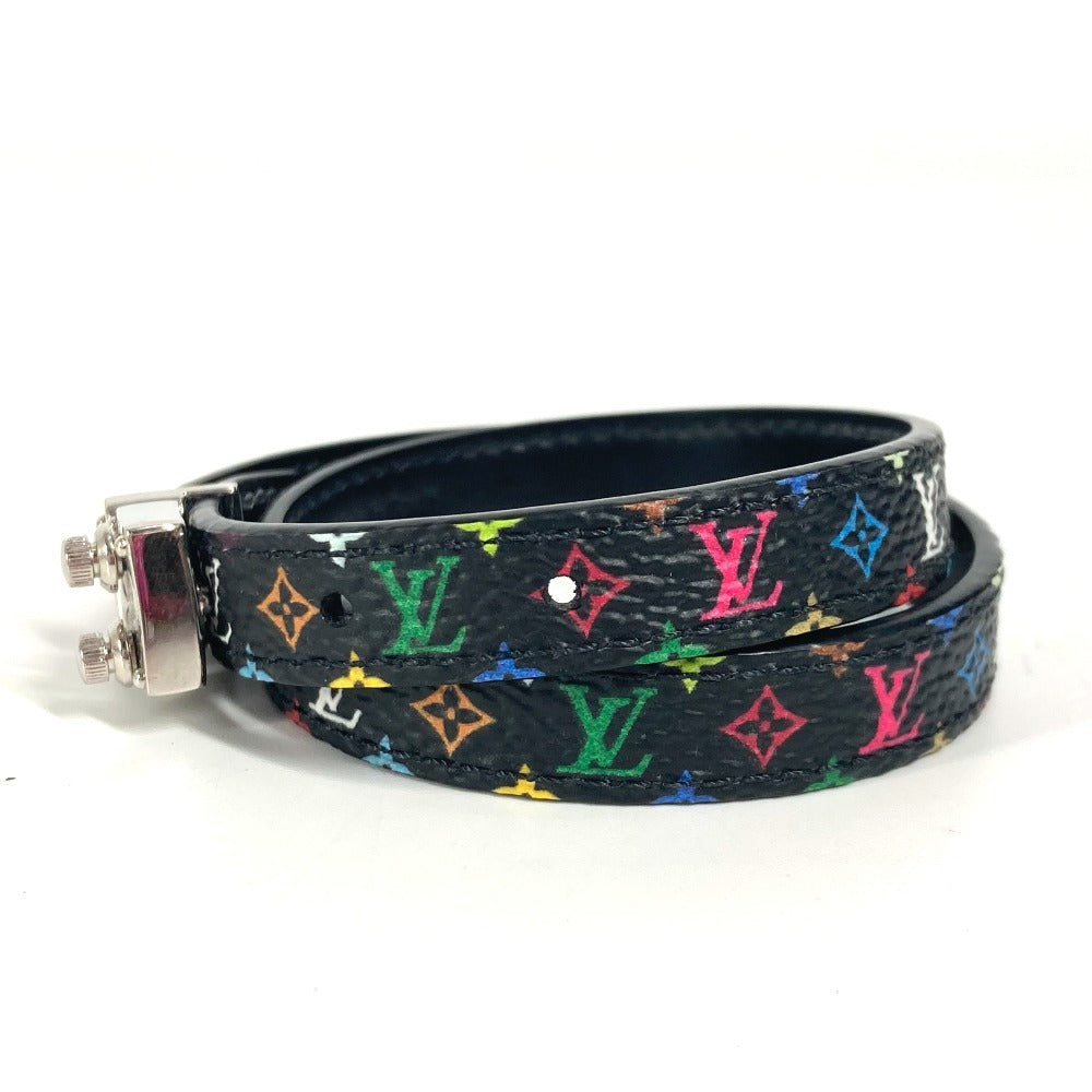 LOUIS VUITTON bracelet M8967F Monogram multicolor canvas black Monogram Multicolor Takashi Murakami LV x TM Bracelet with LV Signature Women 17