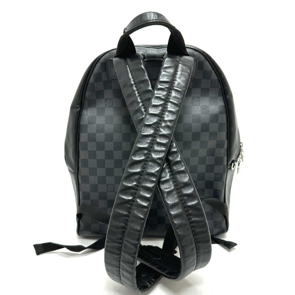 LOUIS VUITTON Backpack N41473 Damier Grafitto Canvas black Josh