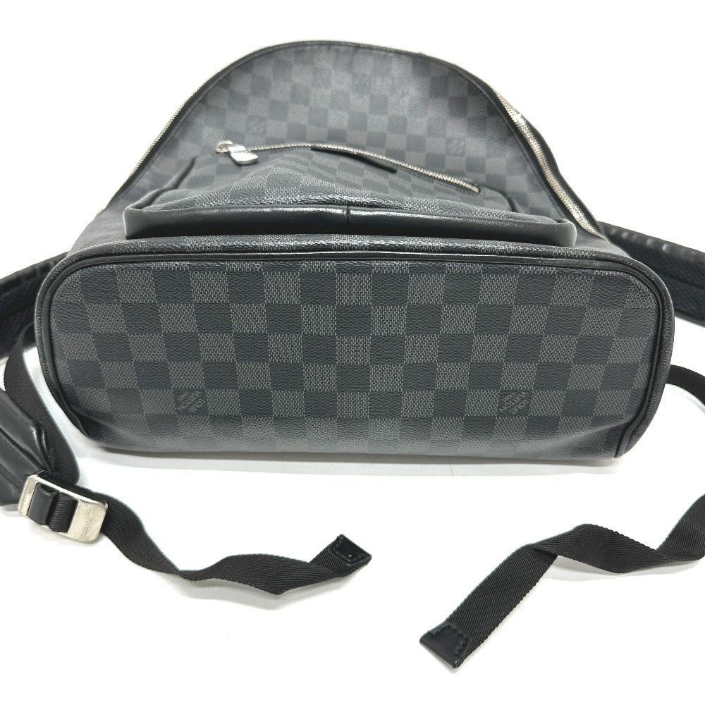 LOUIS VUITTON Backpack N41473 Damier Grafitto Canvas black Josh
