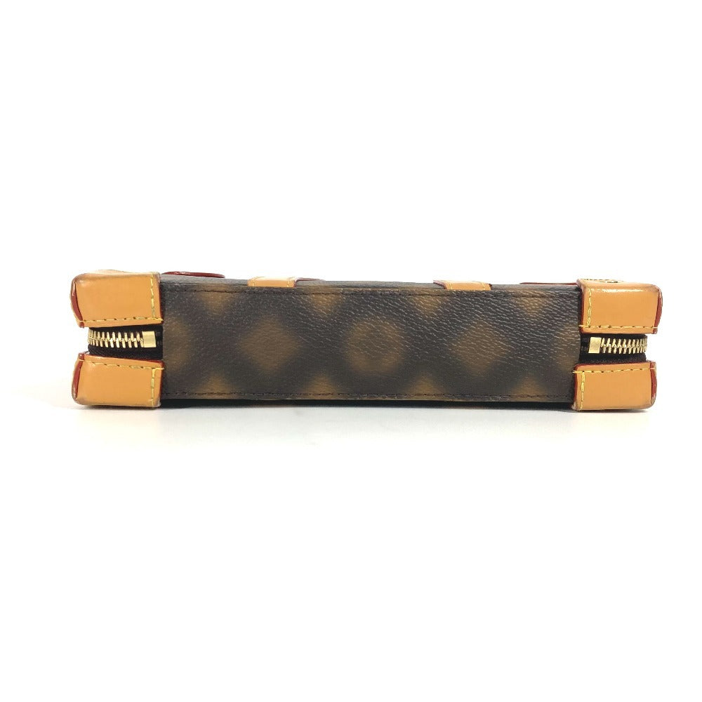 LOUIS VUITTON Shoulder Bag M81580 PVC / Leather Brown This is Not Monogram Soft Trunk