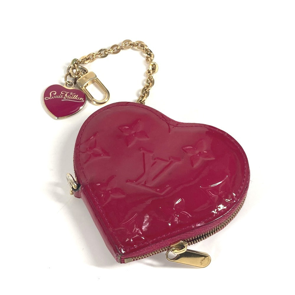 LOUIS VUITTON Coin case M90006 Monogram Vernis purple Monogram Vernis Porto Monet Coeur Women