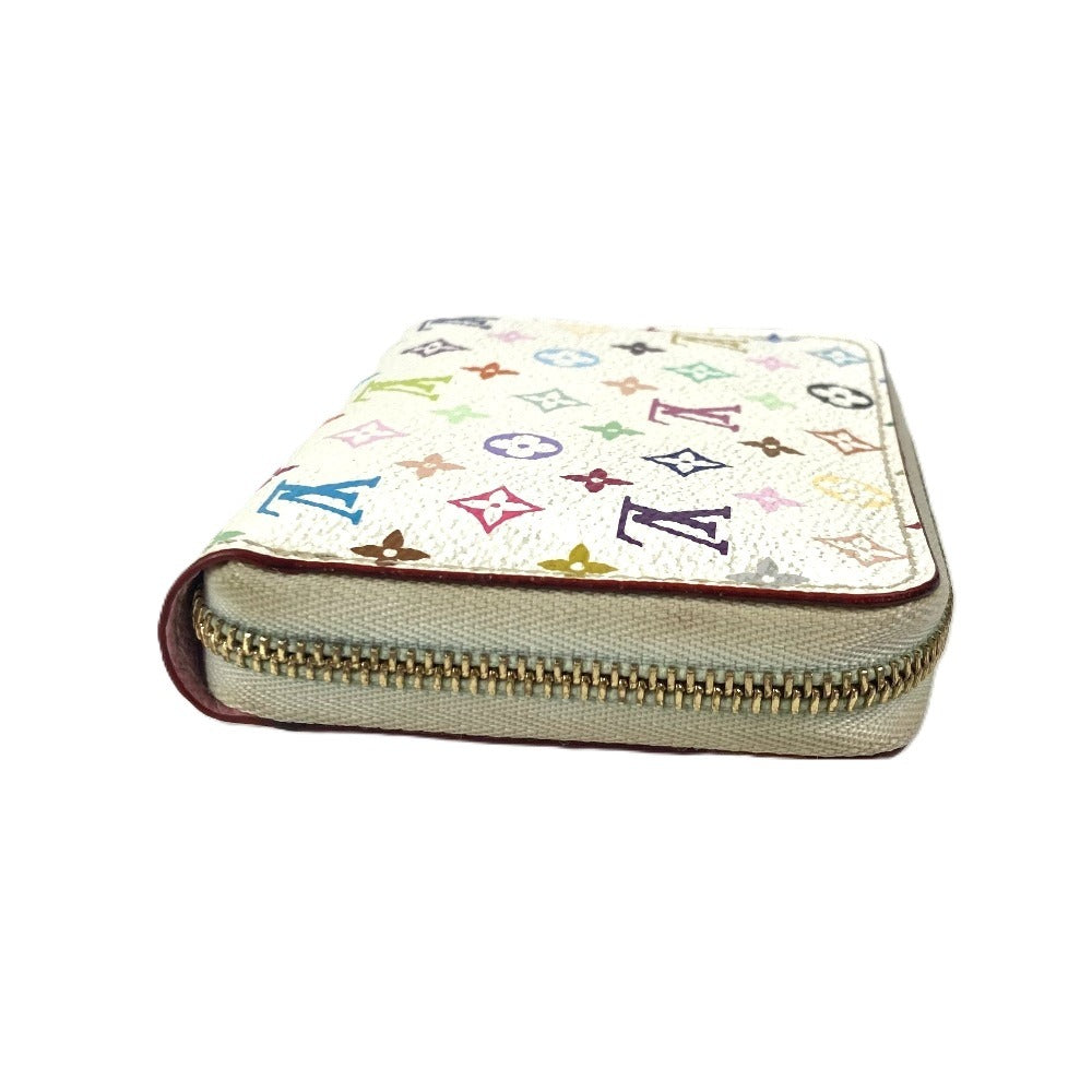 LOUIS VUITTON Coin case M93741 Monogram multicolor canvas white Monogram multicolor Zippy coin purse Women