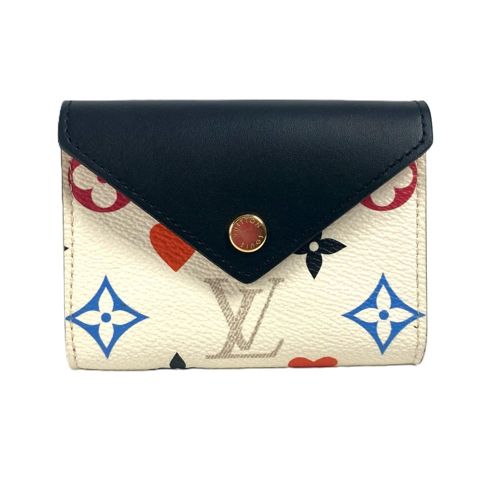 LOUIS VUITTON Card Case GI0584 leather white Game on Etui Carter Arsene unisex(Unisex)