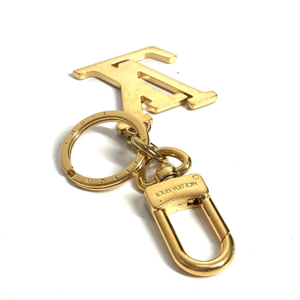 LOUIS VUITTON key ring M00547 metal Red LV logo Porto ClÃ© LV Nanogram