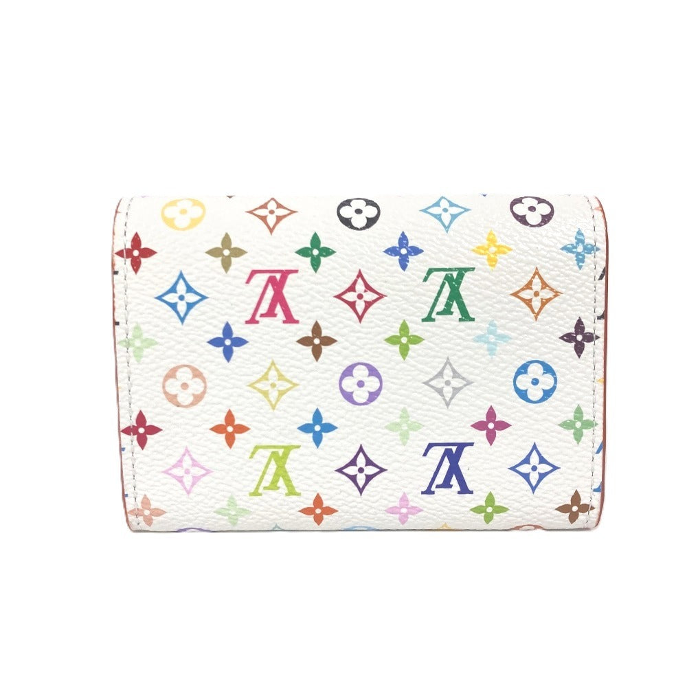 LOUIS VUITTON Folded wallet M13399 Monogram multicolor canvas white Monogram multicolor LV Ã TM Porto Mone Rosalie
