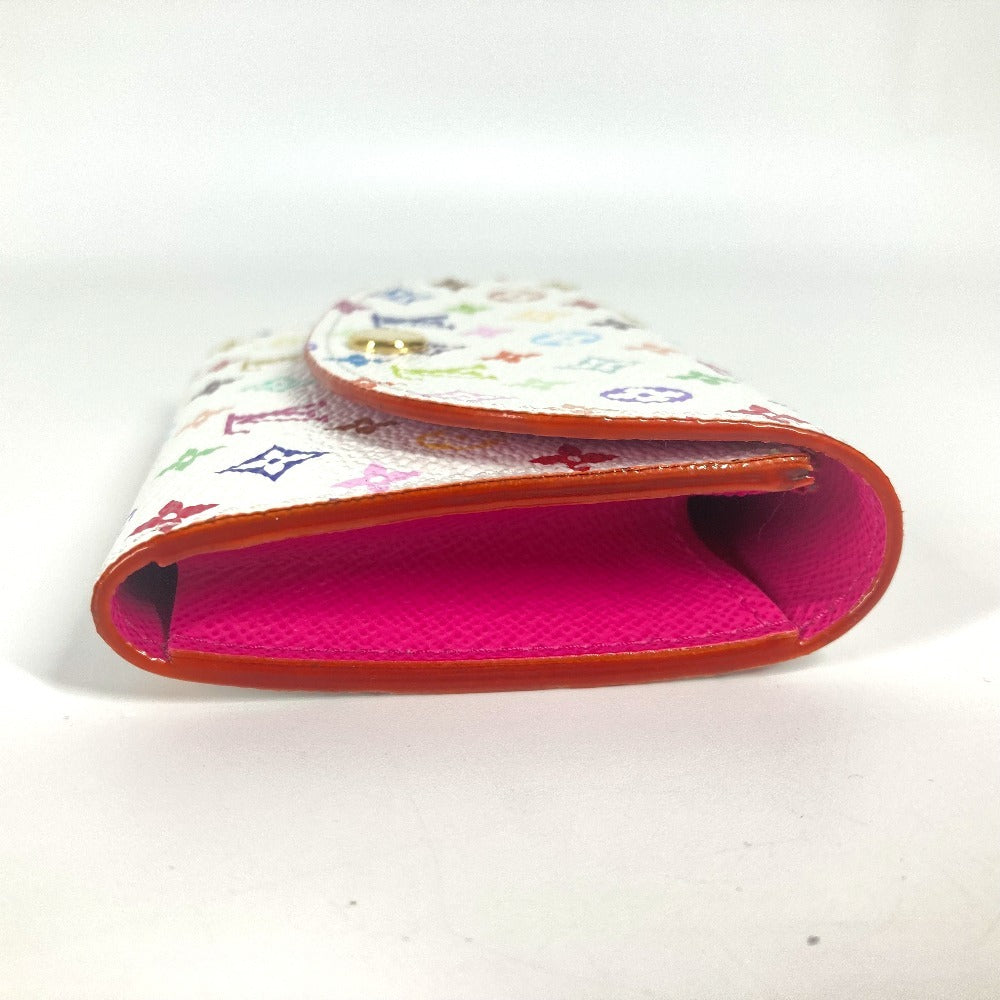 LOUIS VUITTON Folded wallet M13399 Monogram multicolor canvas white Monogram multicolor LV Ã TM Porto Mone Rosalie