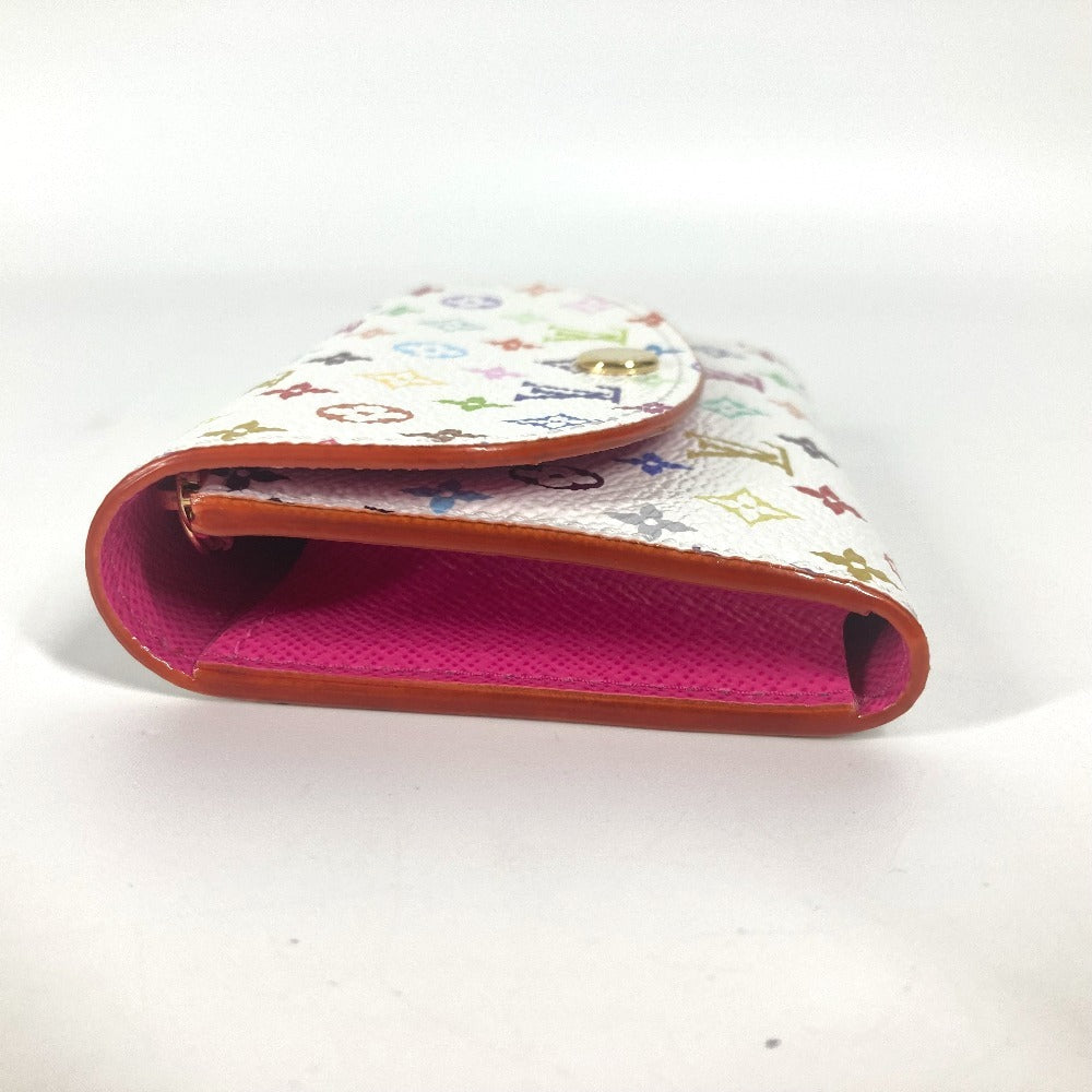 LOUIS VUITTON Folded wallet M13399 Monogram multicolor canvas white Monogram multicolor LV Ã TM Porto Mone Rosalie