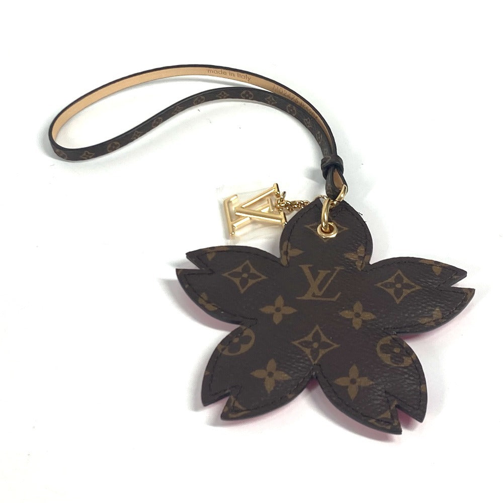 LOUIS VUITTON Bag charm M02475 Monogram canvas multicolor LVxTM Monogram Takashi Murakami Bag Charm - Cherry Blossom