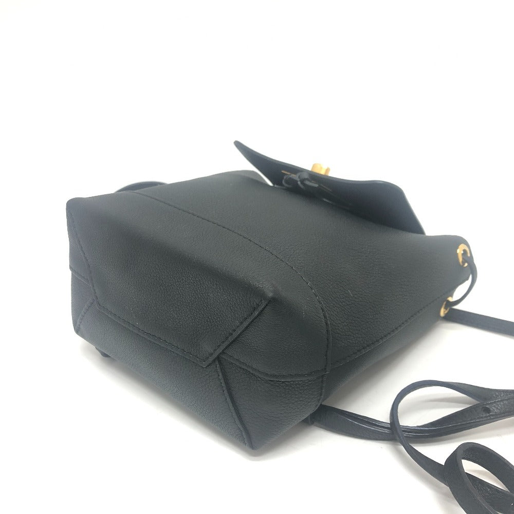 LOUIS VUITTON Backpack M54573 leather black rock Me