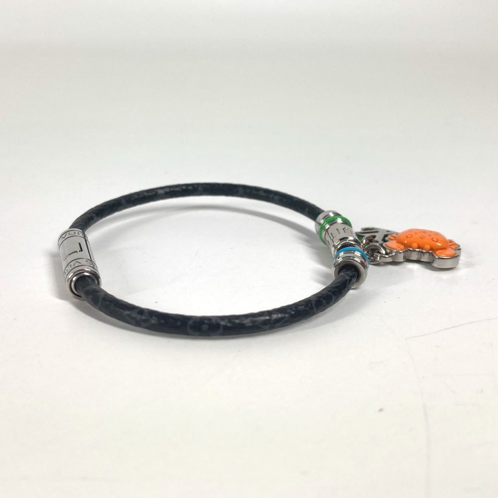 LOUIS VUITTON bracelet M8822E Monogram Eclipse Canvas black Monogram Eclipse Keep It Club Bracelet