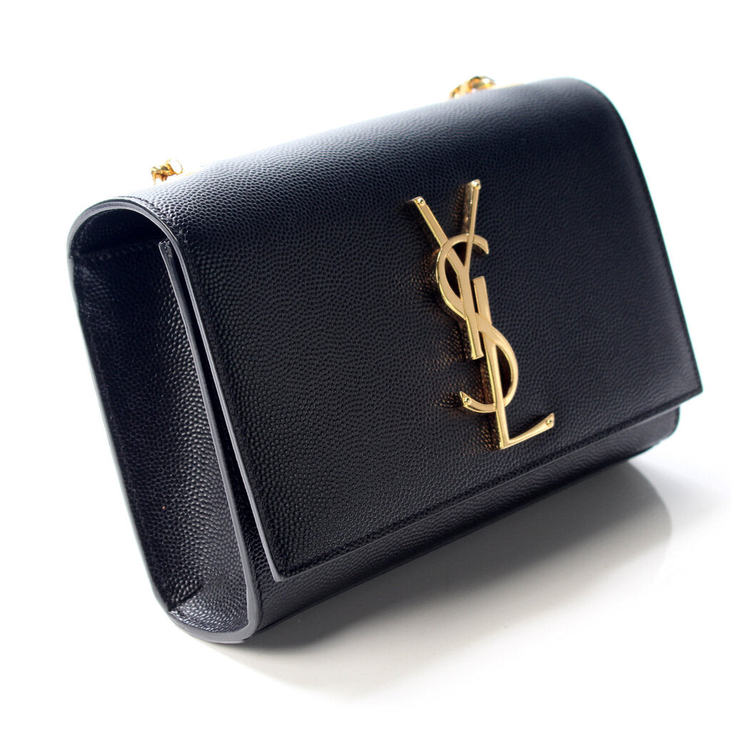 Saint Laurent Kate Satchel Grain Small Bag