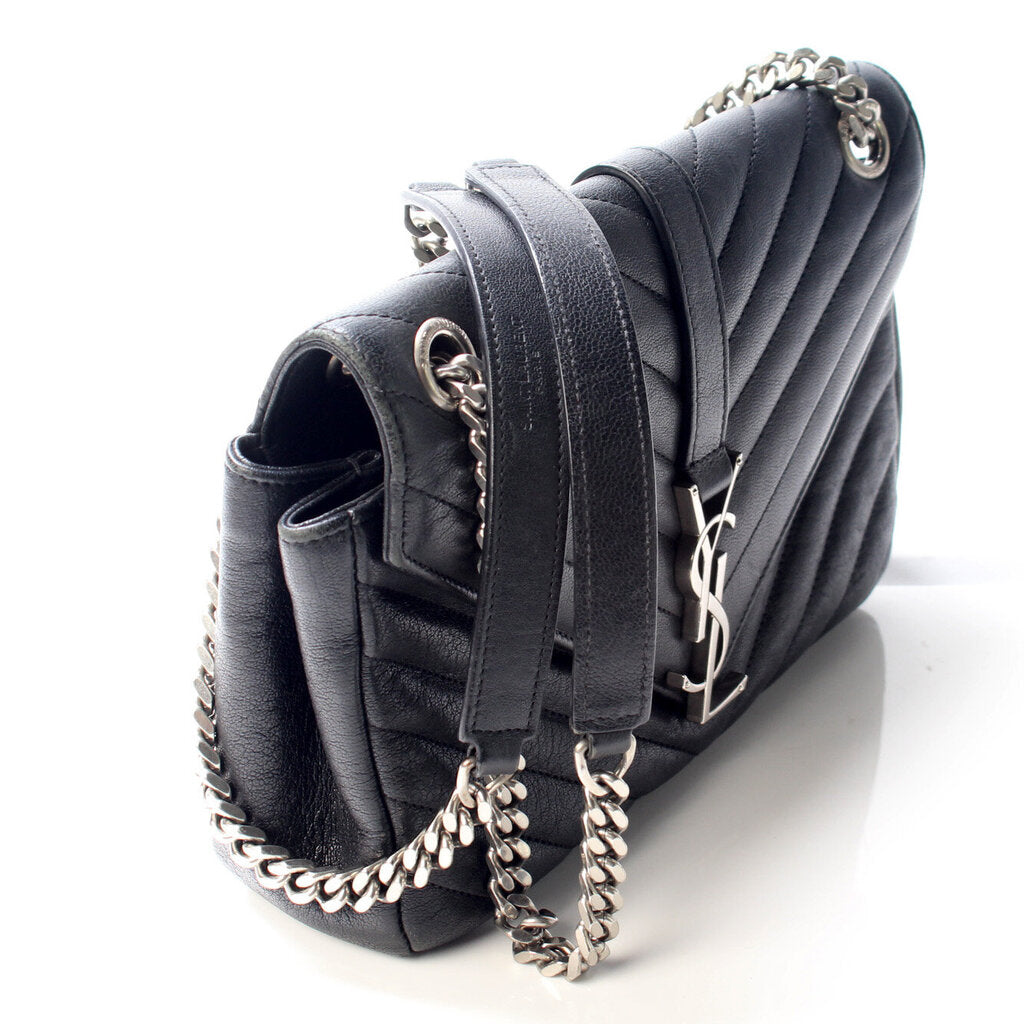 Saint Laurent Matelasse Crossbody Chevron Bag