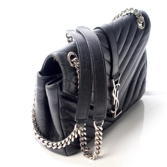 Saint Laurent Matelasse Crossbody Chevron Bag