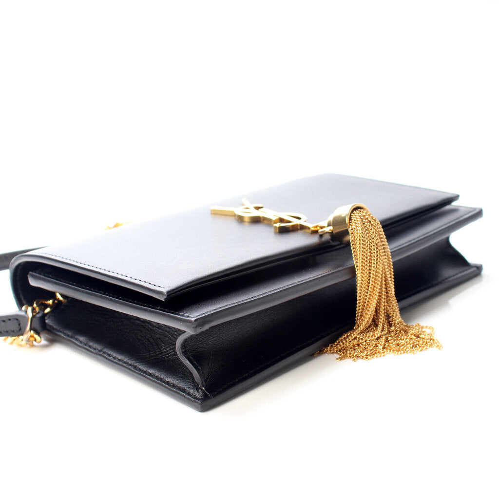 Saint Laurent Kate Tassel Chain Wallet Bag