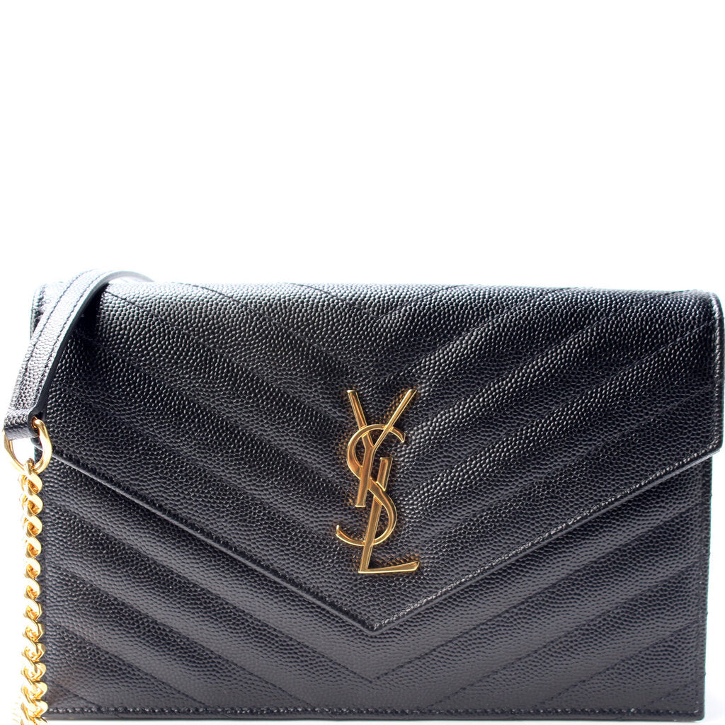 Saint Laurent Envelope Chain Wallet Bag