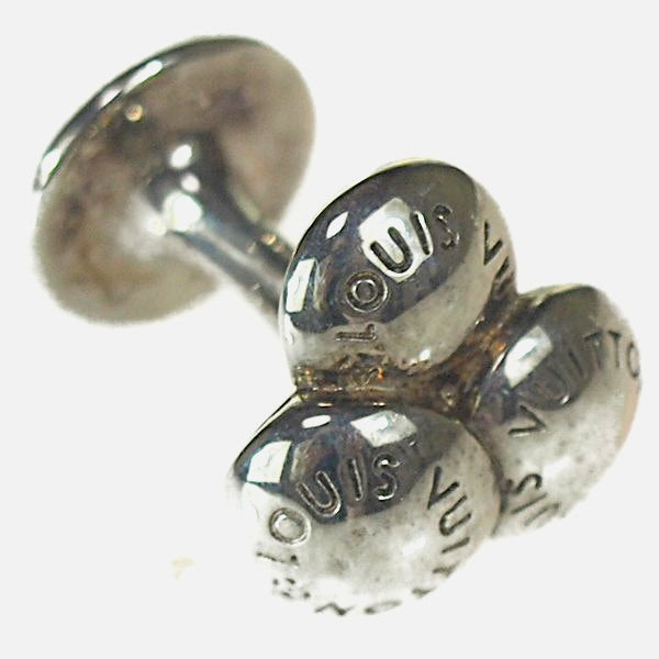 LOUIS VUITTON cuffs M30566 Silver925 Silver Boutong de Manchette cuffs Motif Bouquet Crew mens