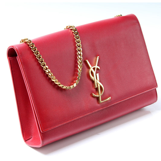 Saint Laurent Kate Satchel Grain Medium 364021 Bag