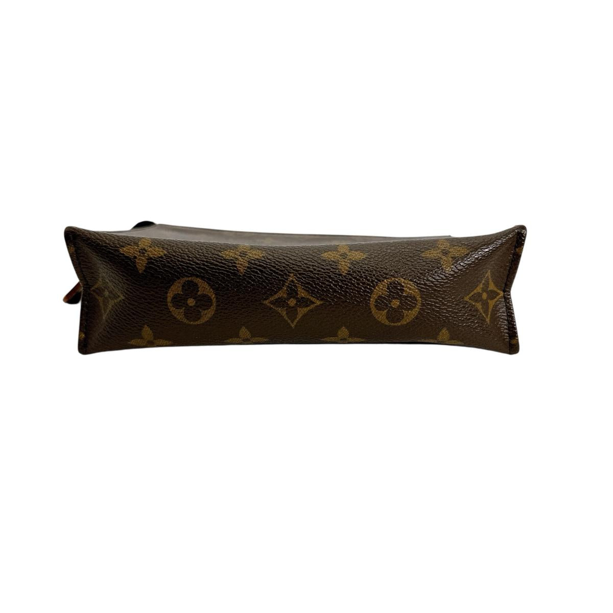 LOUIS VUITTON Pouch M47544 Monogram canvas Brown Pochette Monogram Toilette 19 unisex(Unisex)
