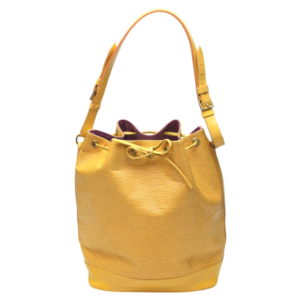 LOUIS VUITTON Shoulder Bag M44009 Epi Leather yellow Drawstring type Shoulder Bag Epi Noe unisex(Unisex)